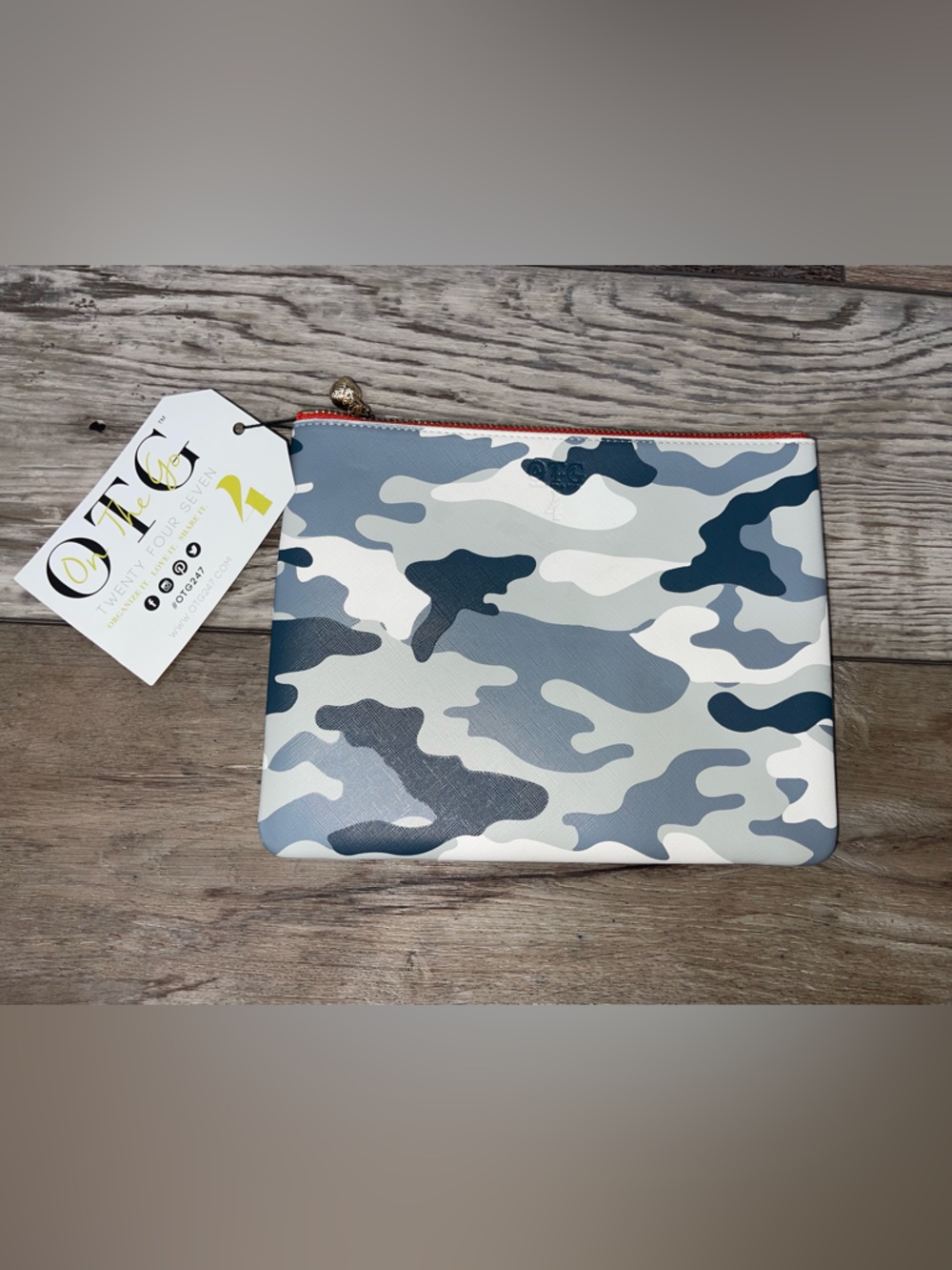 OTG Twenty Four Seven #4 Abby Gray camouflage Limited Edition Pouch